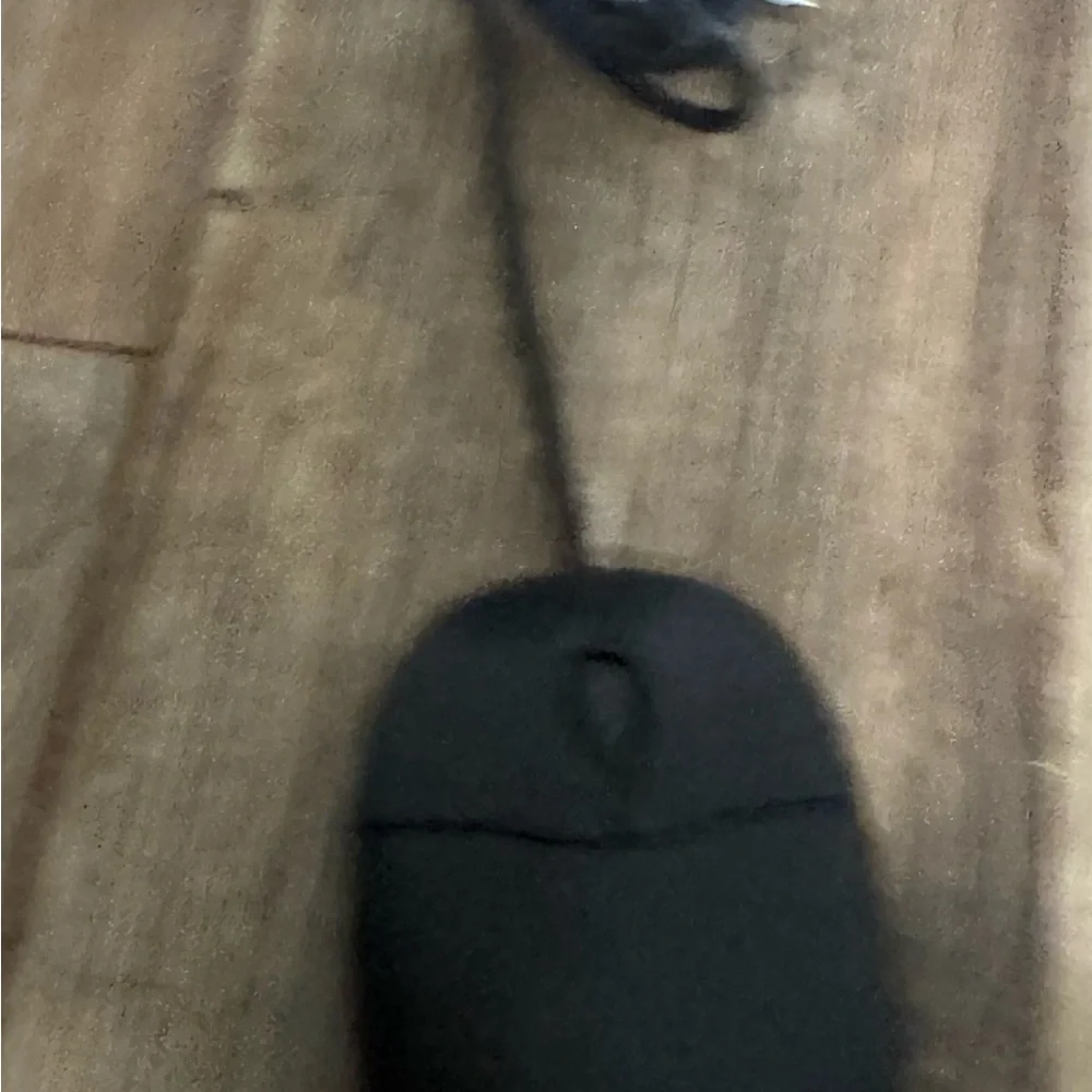 Black Wired Computer Mouse